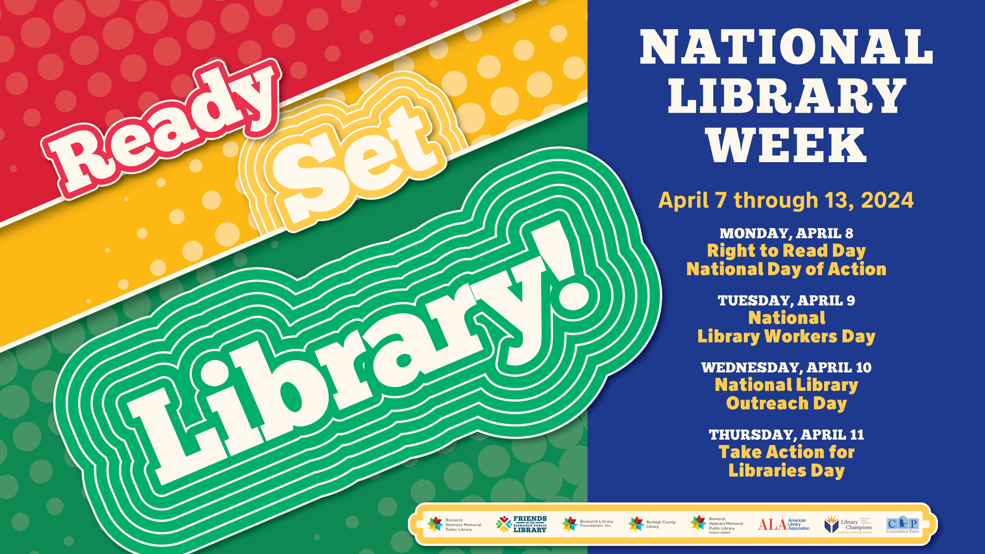 NATIONAL LIBRARY WEEK @ Bismarck Veterans Memorial Library
