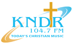 KNDR.FM 104.7 FM Logo